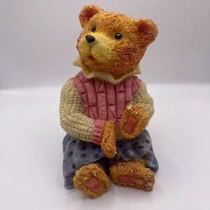 Vintage Bear Coin Bank